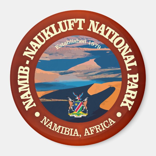 Namib-Naumft NP Magnet (Framsidan)