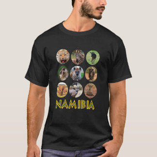 Namibia African Animals Wildlife and Nature T Shirt