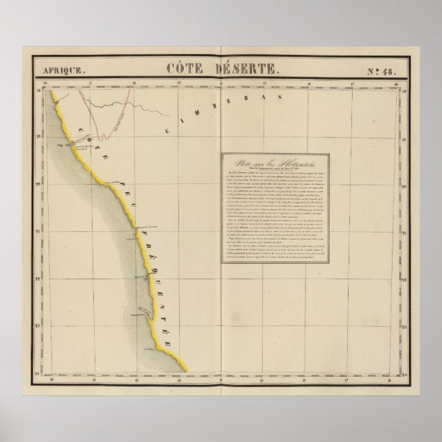 Namibia, Afrika 48 Poster (Framsidan)