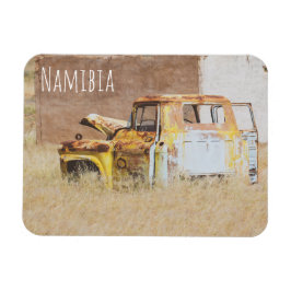 Namibia Afrika Abandoned Car Wreck liggande Magnet