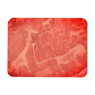 Namibia Afrika Sten Art Pausning Magnet
