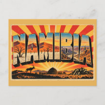 Namibia Dynnar Pan Canyon Öken Vintage Resa Konst