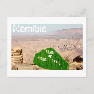 Namibia Fish River Canyon liggande natur Vykort