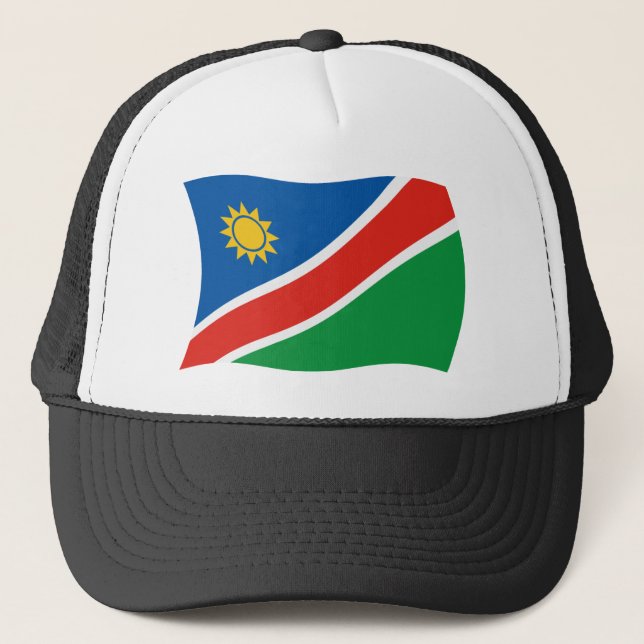 Namibia Flagga Hatt Truckerkeps (Framsida)