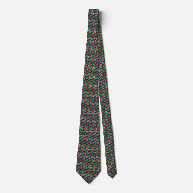Namibia Flagga Honeycomb Tie Slips (Framsida)