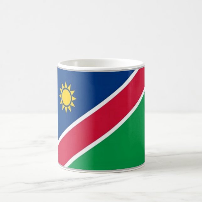 Namibia - Flagga - Kaffemugg (Center)