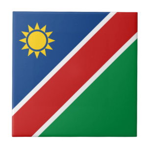 Namibia Flagga Keramisk Platta Kakelplatta