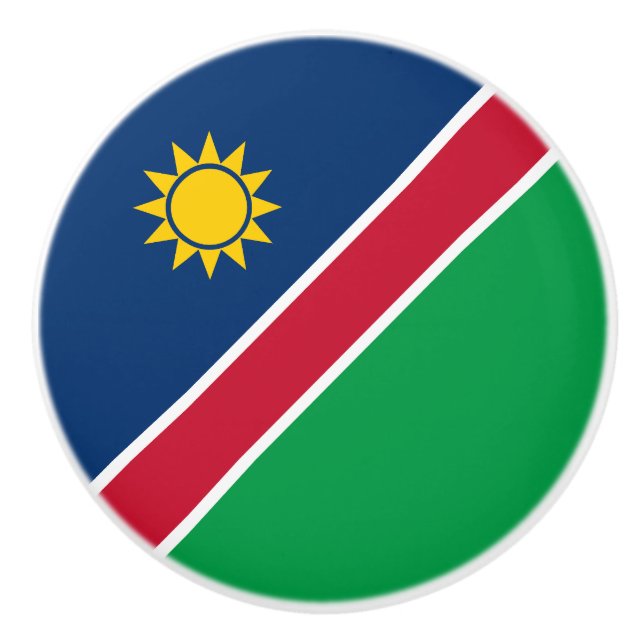 Namibia Flagga Knopp (Framsidan)