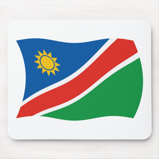 Namibia Flagga Mousepad Musmatta (Framsidan)