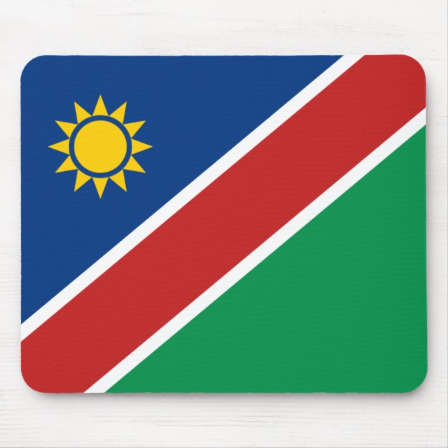 Namibia flagga Mousepad Musmatta (Framsidan)
