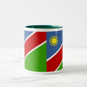 Namibia Flagga Mugg