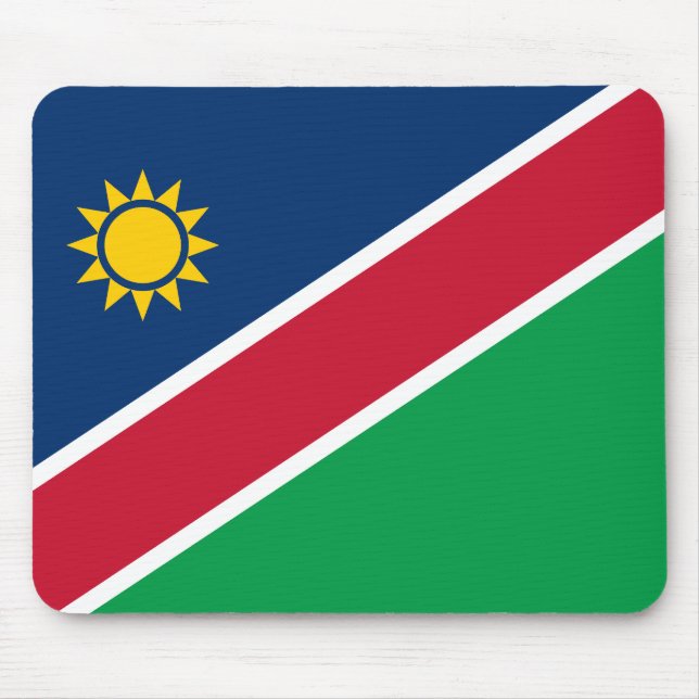 Namibia Flagga Musmatta (Framsidan)