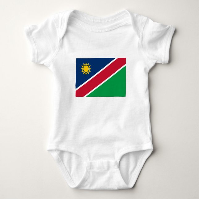 Namibia Flagga T Shirt (Framsida)