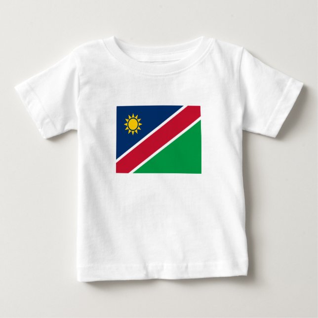 Namibia Flagga T Shirt (Framsida)