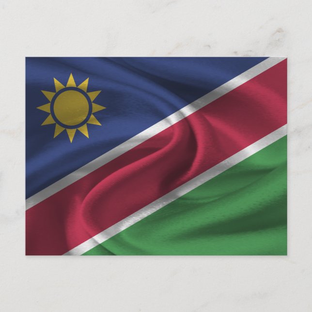 Namibia Flagga Vykort (Framsida)