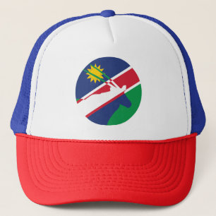 Namibia Gemsbok Namibian National Animal Flagga Keps