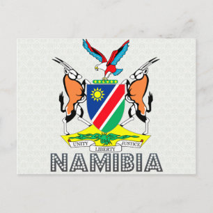 Namibia Jackar om Arm Vykort
