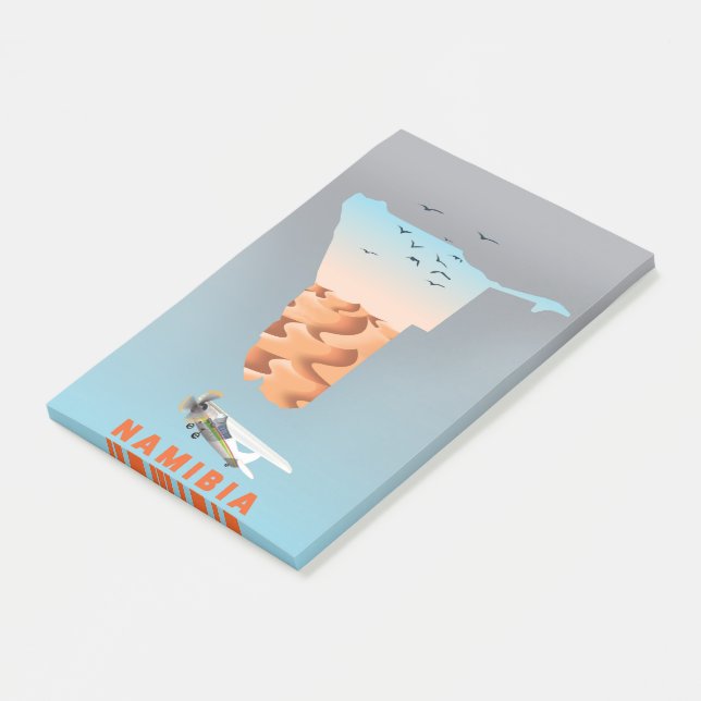 Namibia karta post-it block (Vinklad)