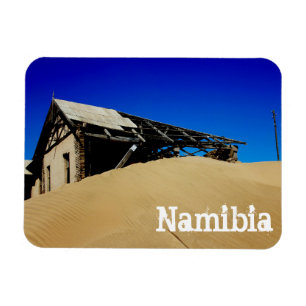 Namibia Kolmanskop House Dune Landcape Ghost Town Magnet