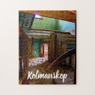 Namibia Kolmanskop House Dune Landcape Ghost Town Pussel