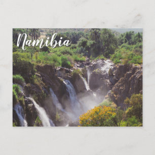 Namibia Kunene Floden Epupa Falls Landskap Vykort