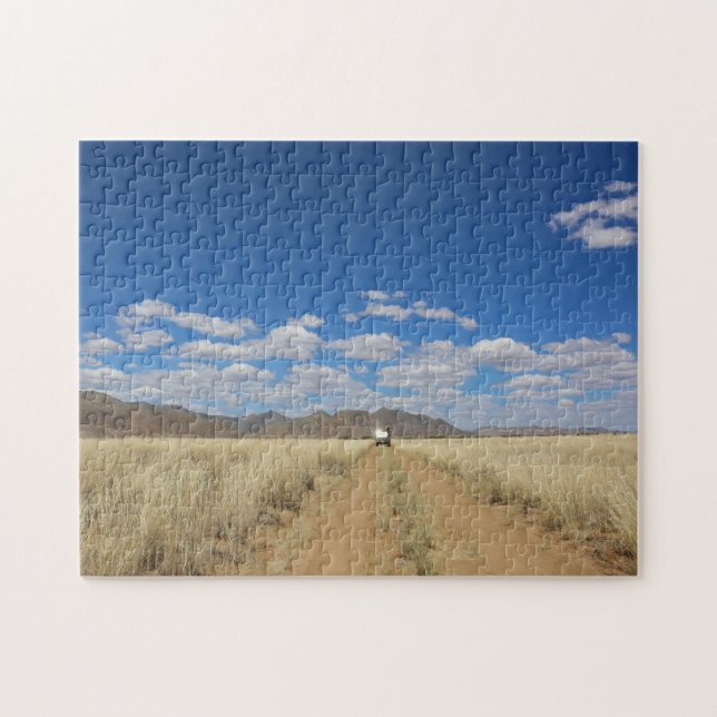 Namibia Marienfluss Savannah liggande natur Pussel (Horisontell)