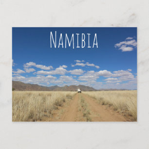 Namibia Marienfluss Savannah liggande natur Vykort