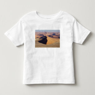Namibia, Namib-Naukluft Park. Flygbild över Tee Shirt