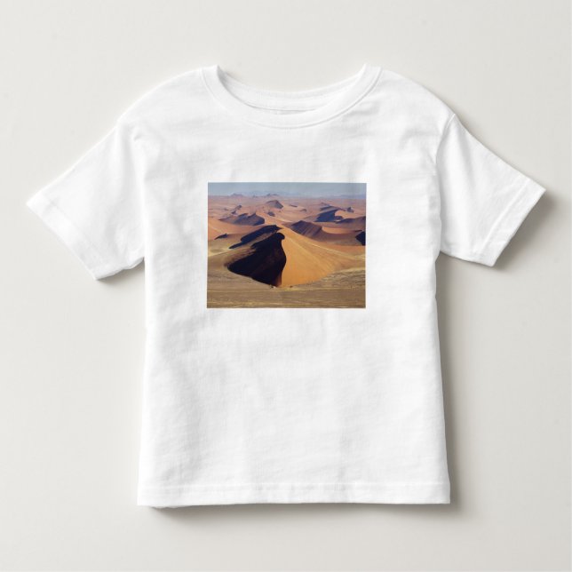 Namibia, Namib-Naumft Park. Aeriskt synsätt på Tee Shirt (Framsida)
