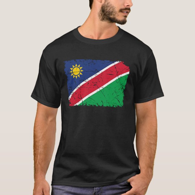 Namibia  Namibia Africa T Shirt (Framsida)