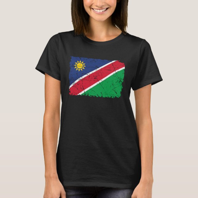 Namibia  Namibia Africa T Shirt (Framsida)