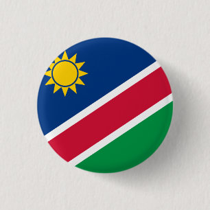 Namibia (Namibian)-Flagga Knapp