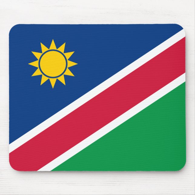 Namibia (Namibian) Flagga Musmatta (Framsidan)