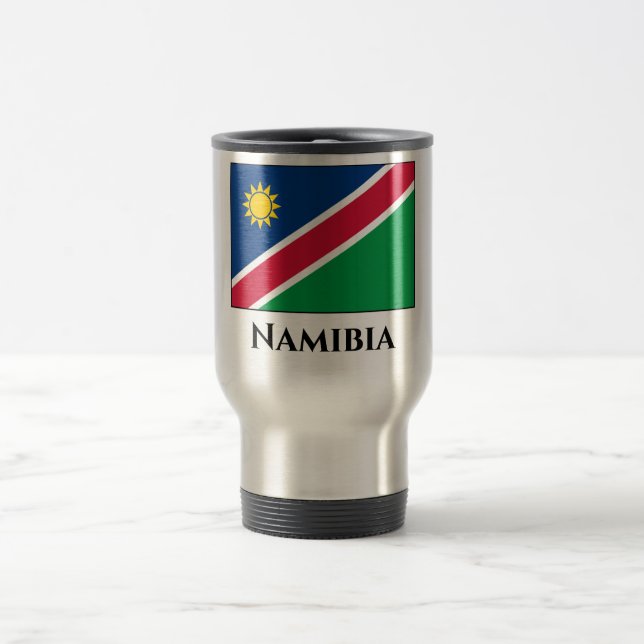 Namibia (Namibian) Flagga Resemugg (Center)