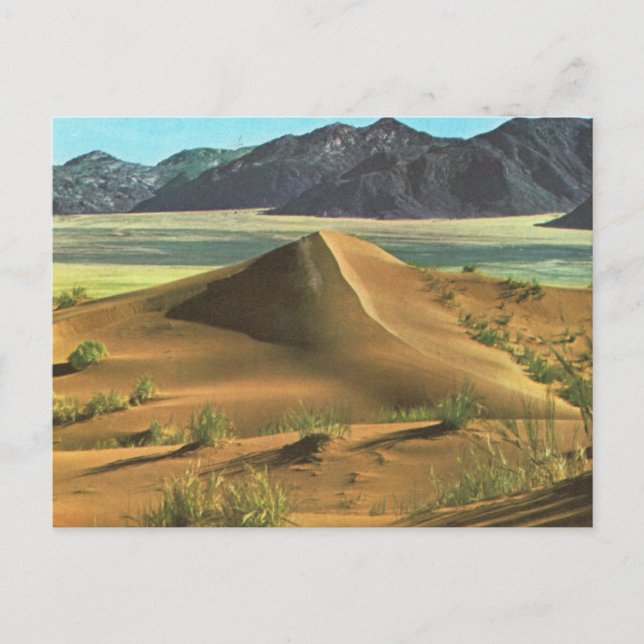 Namibia, öken och berg vykort (Framsida)