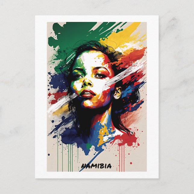 Namibia Postcard - World of Women Collection Vykort (Framsida)