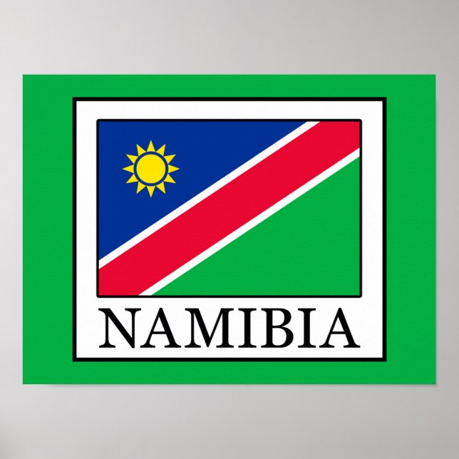 Namibia Poster (Framsidan)
