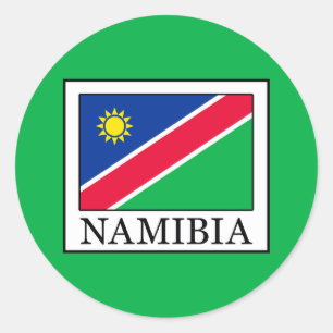 Namibia Runt Klistermärke