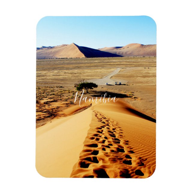 Namibia Sand Dune 45 Ligcape Sossusvlei Magnet (Vertikal)