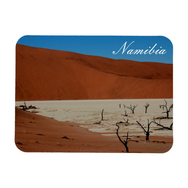 Namibia Sand Dunes Ligcape Sossusvlei Magnet (Horisontell)