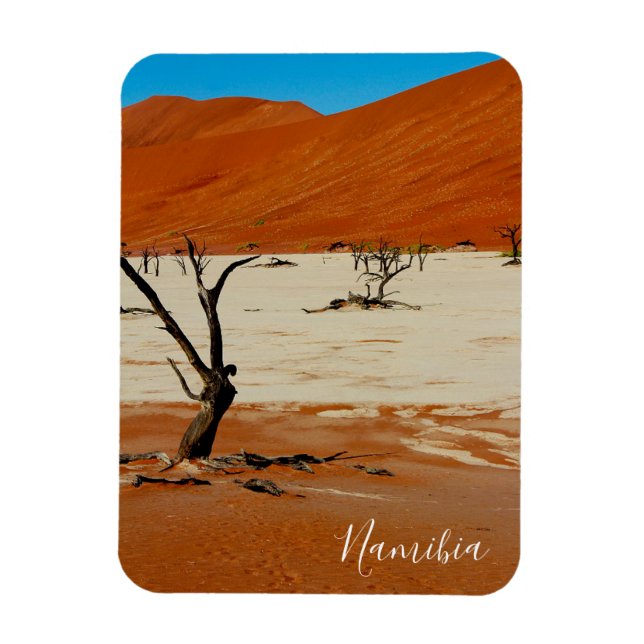 Namibia Sand Dunes Ligcape Sossusvlei Magnet (Vertikal)