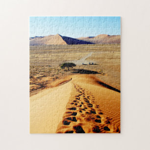 Namibia Sand Dunes Ligcape Sossusvlei Pussel