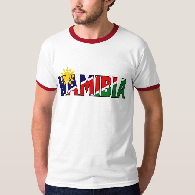 Namibia skjorta tee shirt (Framsida)
