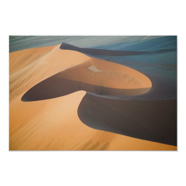 Namibia, Soussevlei, Stora röda sanddyner, Fototryck (Framsidan)