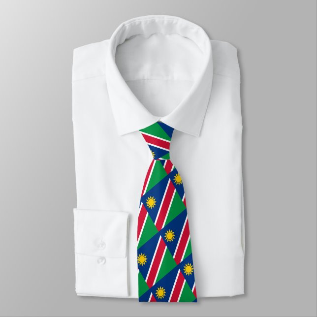 Namibia Ties, mode Namibian Flagga, business Slips (Bunden)
