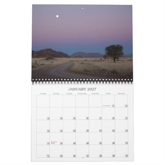 Namibia väggkalender 2013 kalender (Jan 2027)