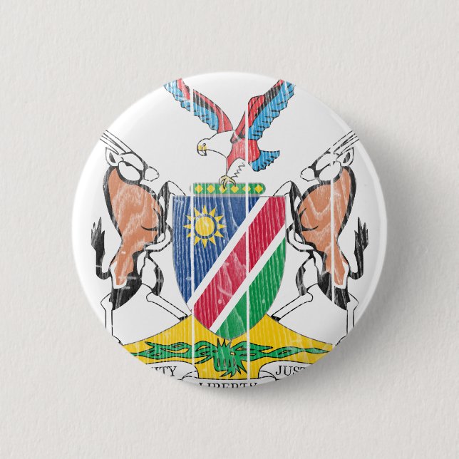 Namibia vapensköld knapp (Framsida)