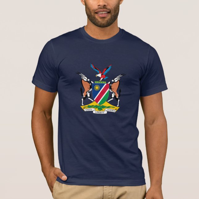 Namibia vapensköld tee (Framsida)
