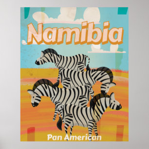 Namibia Vintage resor Poster
