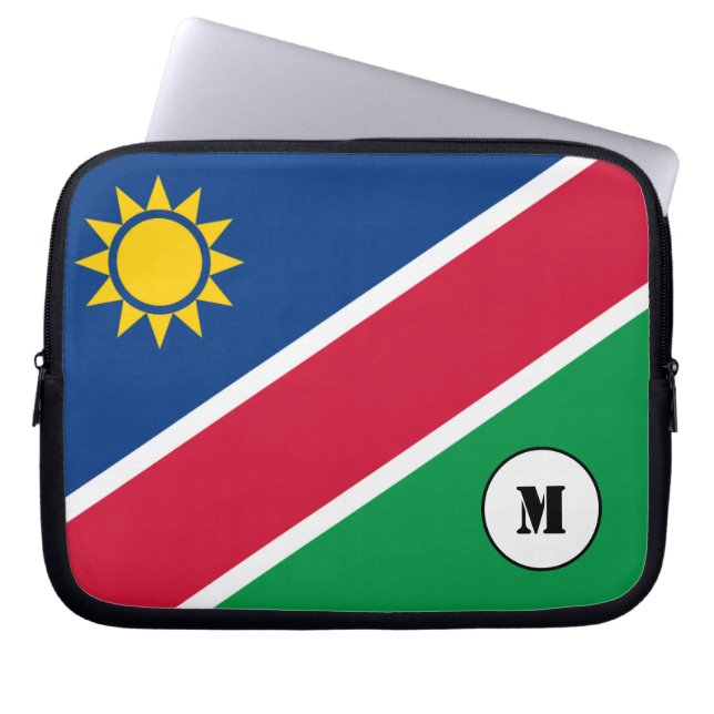Namibian flagga Laptop sleeve (Framsidan)